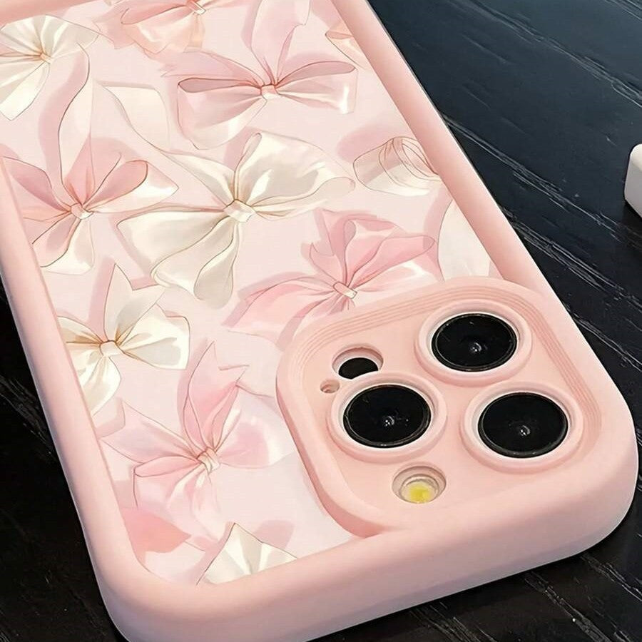 Échelle de téléphone tout compris en soie Bow