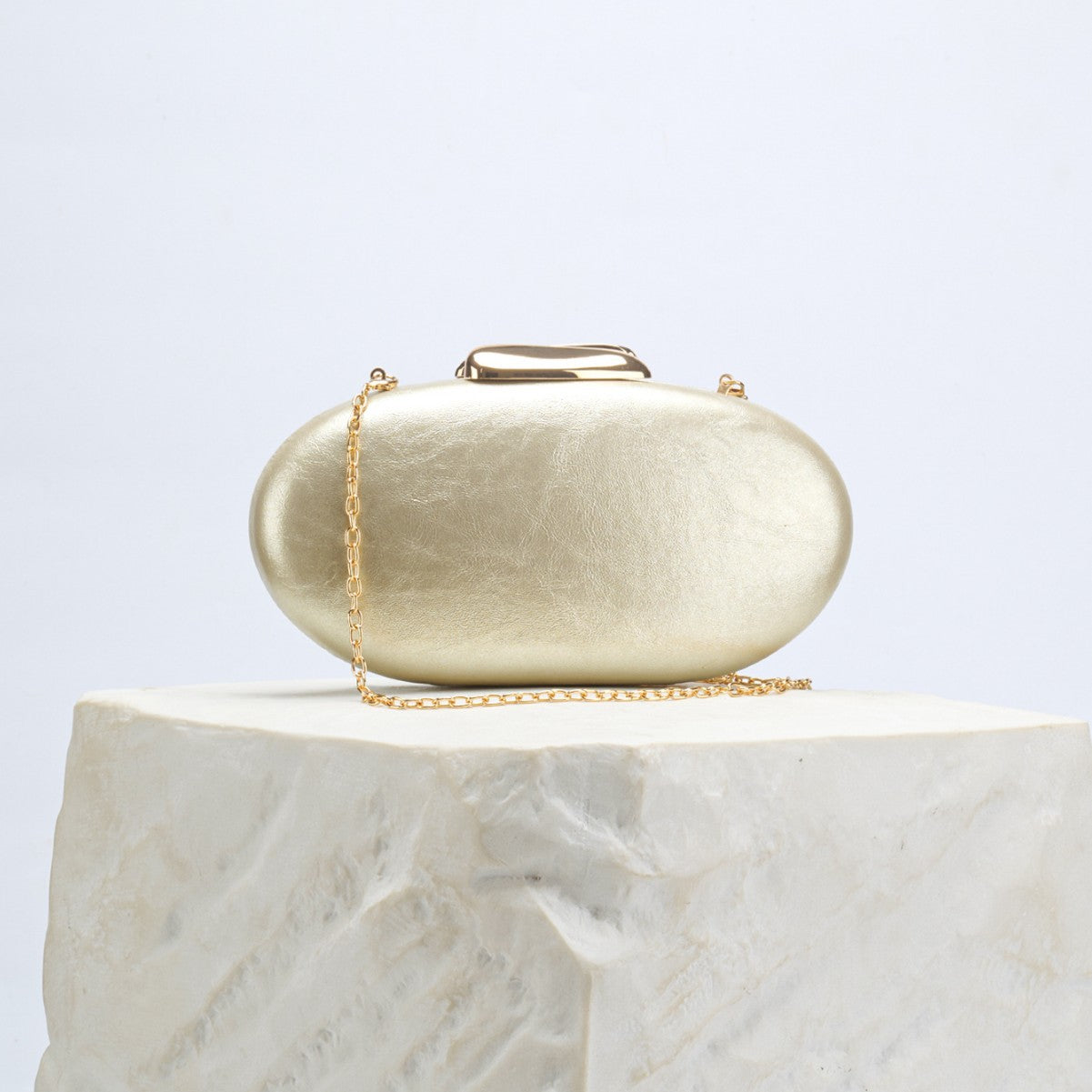 Sac de Shell Ovate Acrylique Perle-Texture Femmes