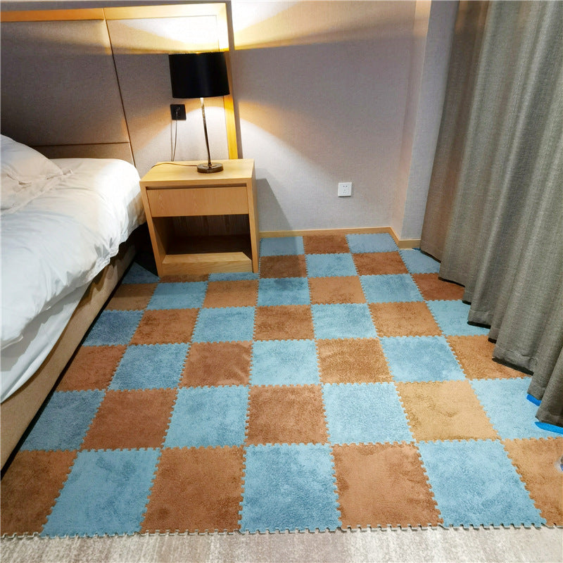 Tapis d'éponge encastrable en mousse composite pour les ménages