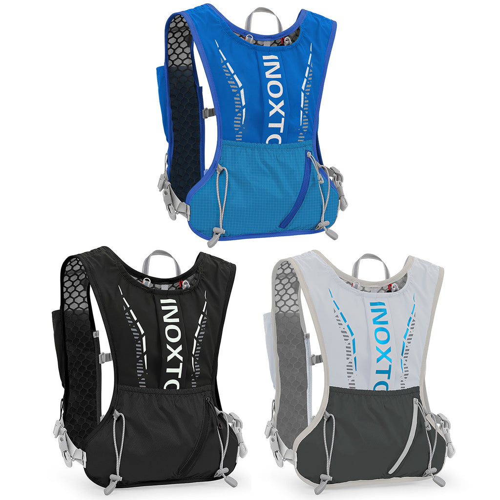Sac à dos de course 1Pc Sport Hydratation Vest avec 15oz 50oz Water Bladder Bracelet réglable