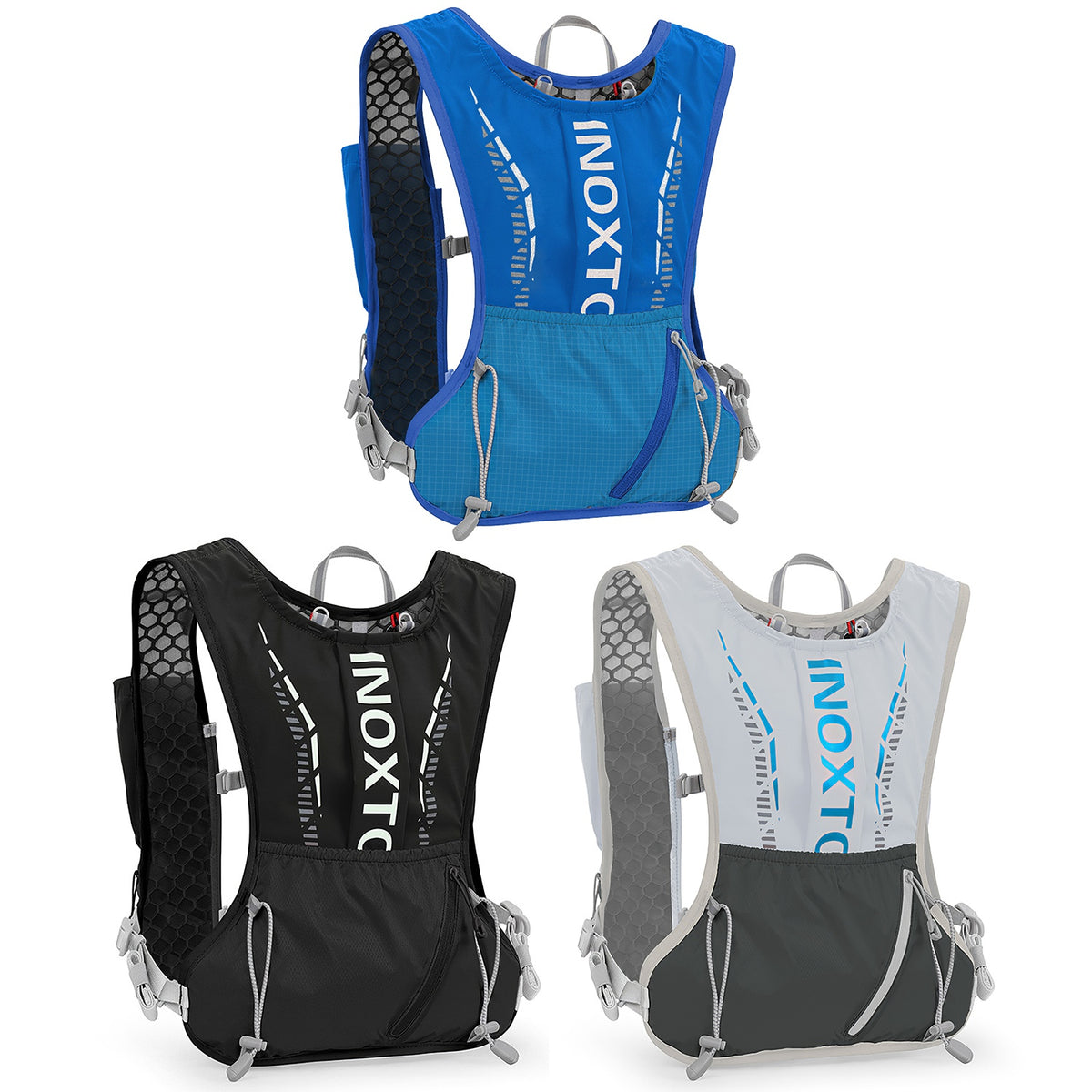 Sac à dos de course 1Pc Sport Hydratation Vest avec 15oz 50oz Water Bladder Bracelet réglable