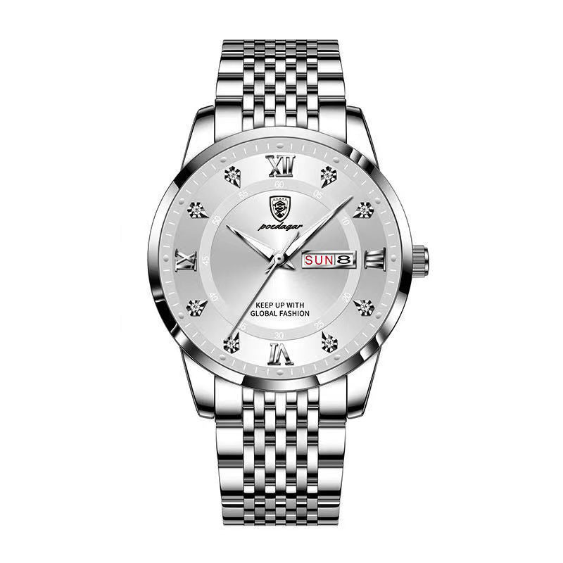 Lumineux montre homme mode coréenne