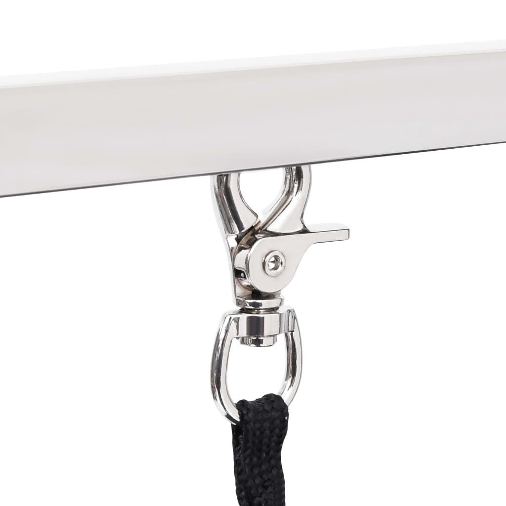 Table réglable pour chiens avec 2 boucles