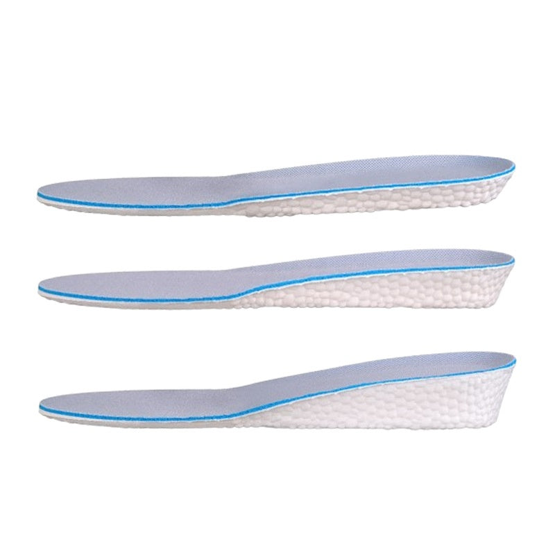 Hauteur Augmenter les semelles intérieures pour les hommes Coussin complet avec la base dure Pas d'effondrement