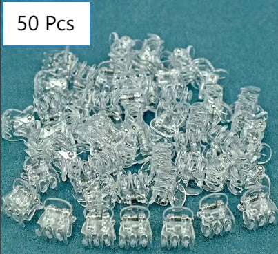 Transparent mignon princesse épingle à cheveux Clip
