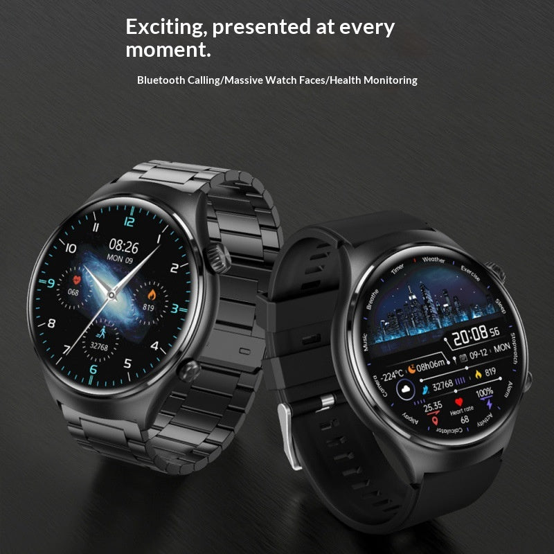 Smartwatch étanche NFC multifonction avec un bracelet à paiement