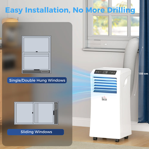10000 BTU Mobile Climatiseur portable avec refroidissement