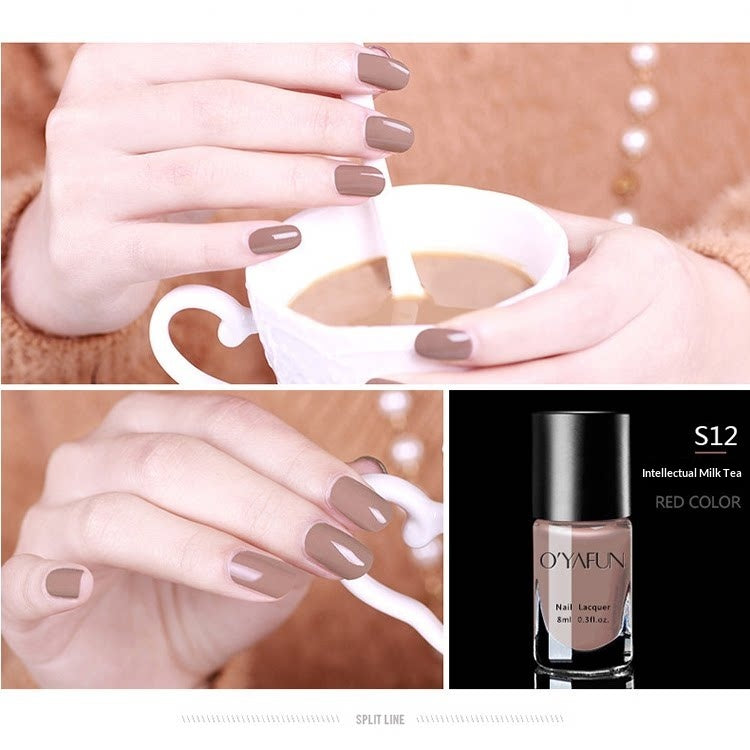 Peel-off Nude Gel Nail Polonais