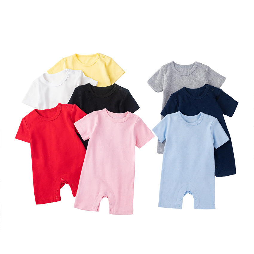 Chemise bébé et bébé coton manches courtes