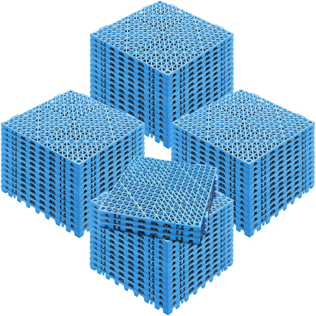Tuile de verrouillage VEVOR 55PCS Bleu