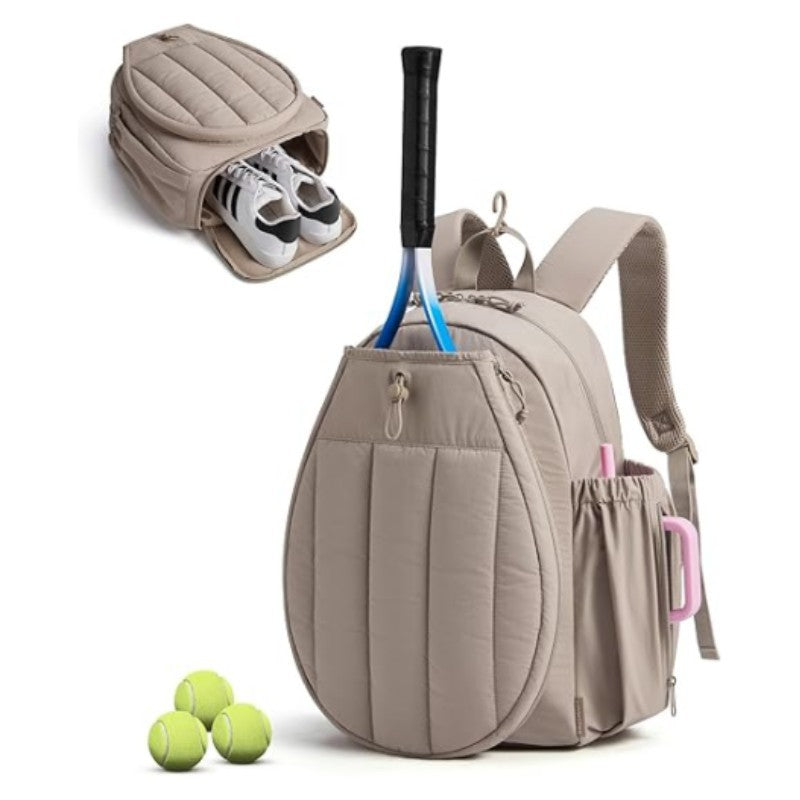 Sac de pickleball Sac de rangement sac à dos étanche et facile à nettoyer avec un compartiment de chaussures