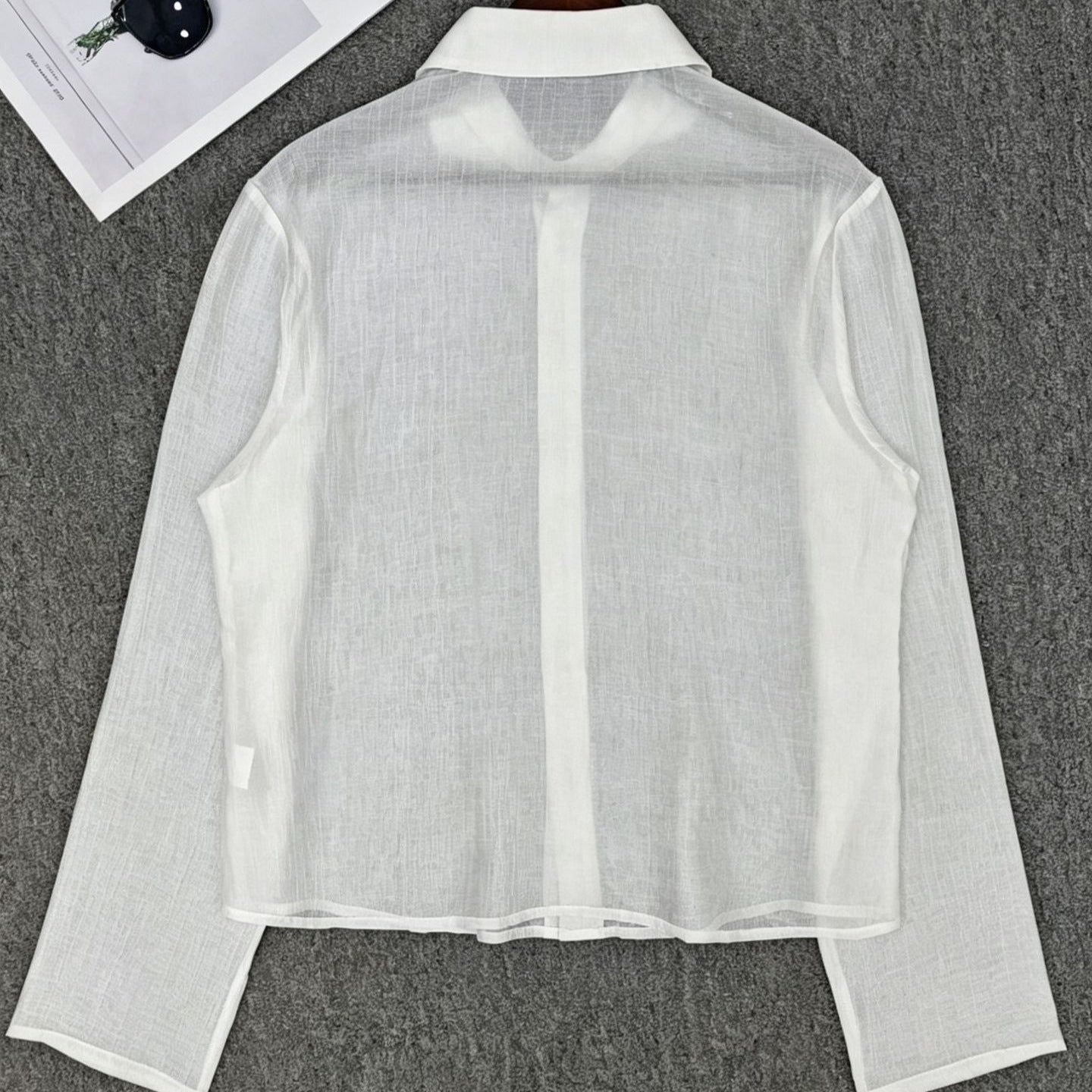 Chemise tailleur pour hommes avec un coupe-fils