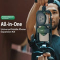 Universal Rabbit Cage Live Streaming Pro Extension Kit for Mobile Phones