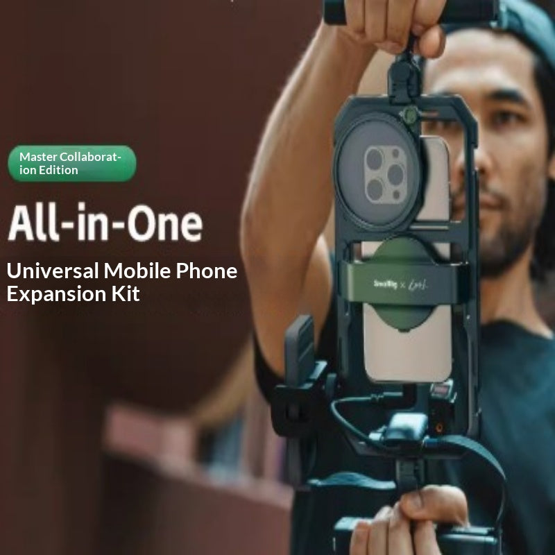 Universal Rabbit Cage Live Streaming Pro Extension Kit for Mobile Phones