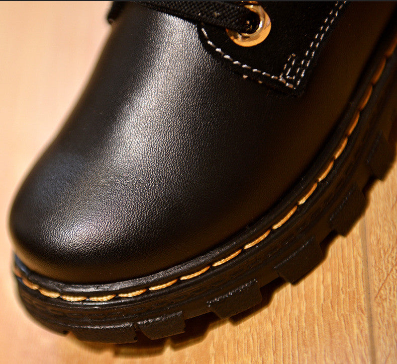 Bottes de coton en peluche Mode style britannique