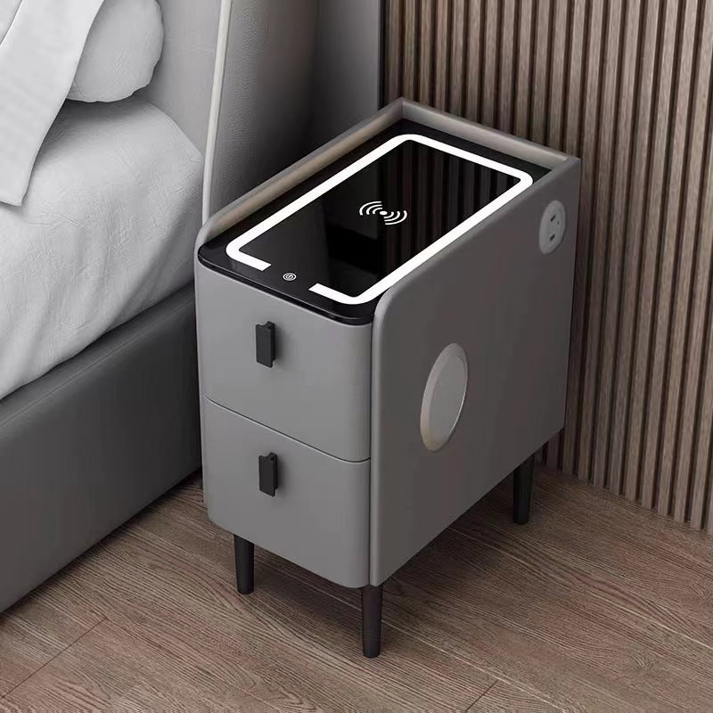 Table de chevet ultra étroite et intelligente moderne simple