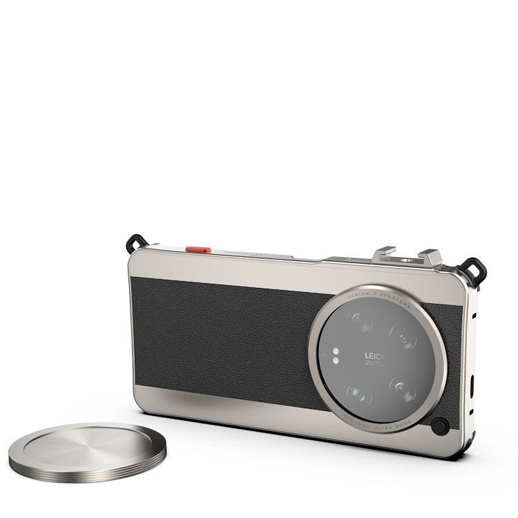 Cas de caméra en métal Xiaomi Rétro Cas de téléphone de photographie classique