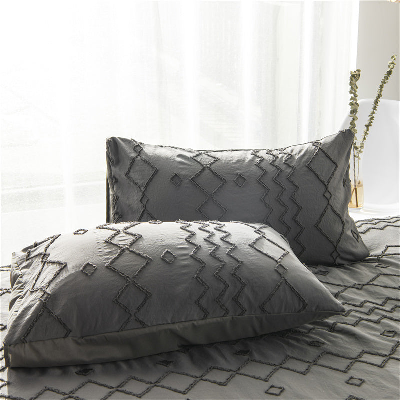 Couverture matelassée Ins Bohemian Craft Trois ou quatre ensembles