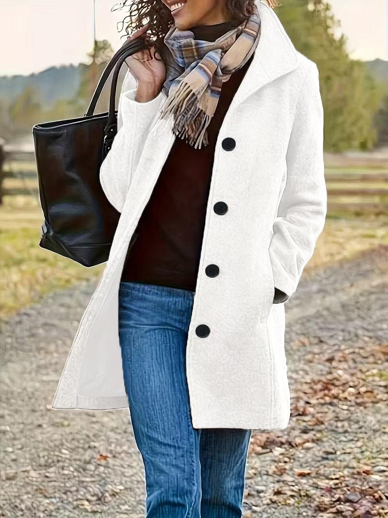 Manteau de laine pour femmes en automne et hiver d'Amazone
