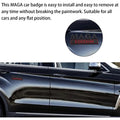 4pcs MAGA Edition voiture métal insigne de remplacement camion