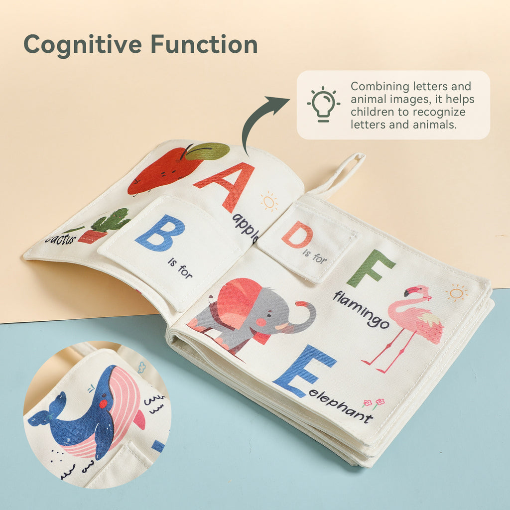 Baby English Alphabet Early Education Toy Book