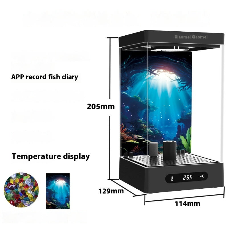 Version Bluetooth Cylindre spécial Douyu Petit réservoir de poisson