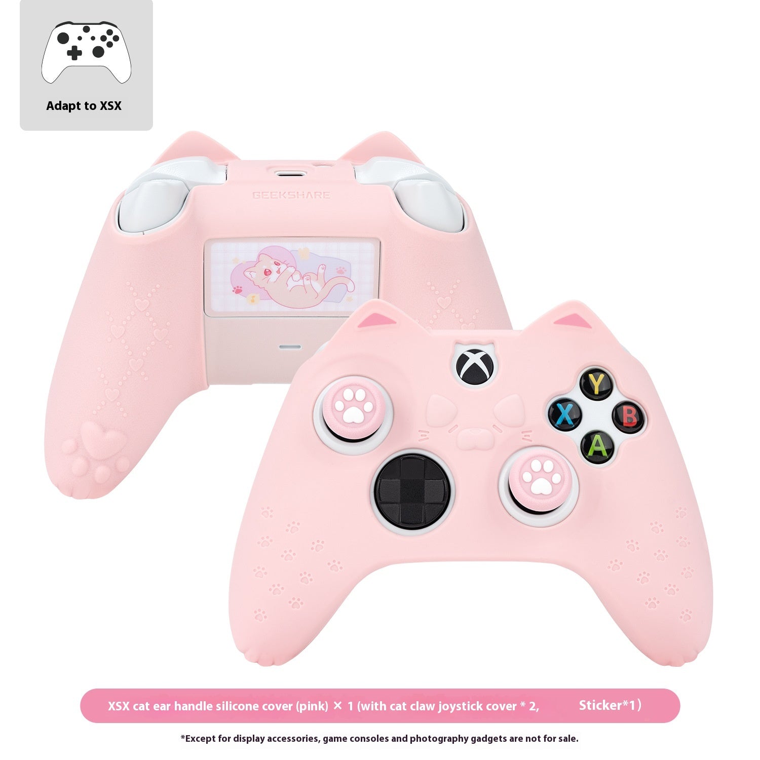 Contrôleur de jeu mignon tout inclus Soft Shell Silicone Cover