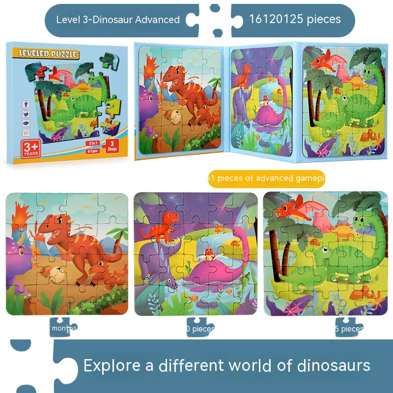 Book Advanced Magnetic Folding Puzzle Educational Toys