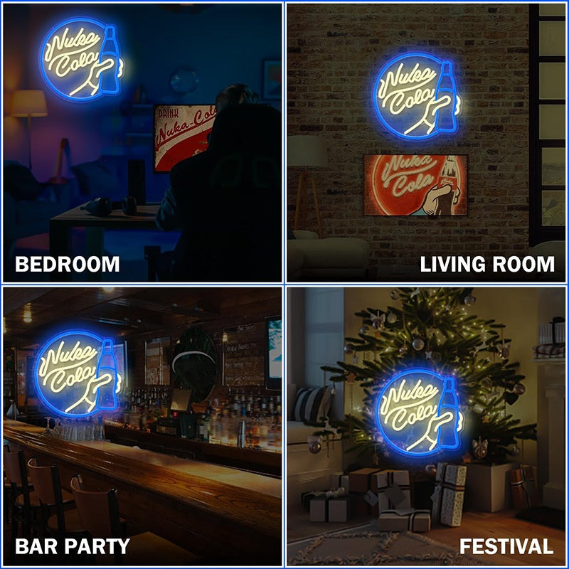 Modélisation Neon Light Lumineux Caractère Billboard Creative Light Bar