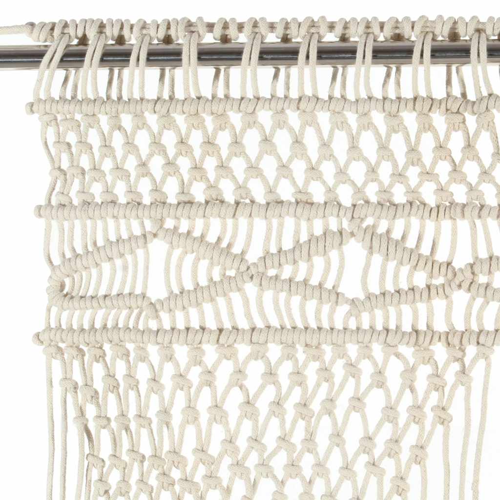 Macrame Rideau coton