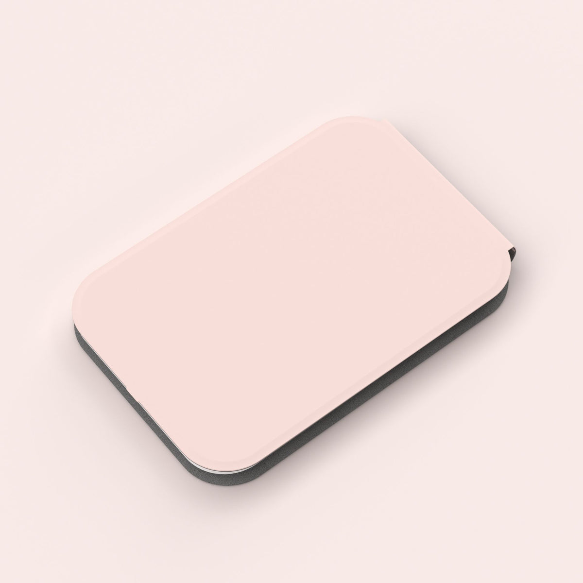 Miroir de maquillage pliant LED en cuir