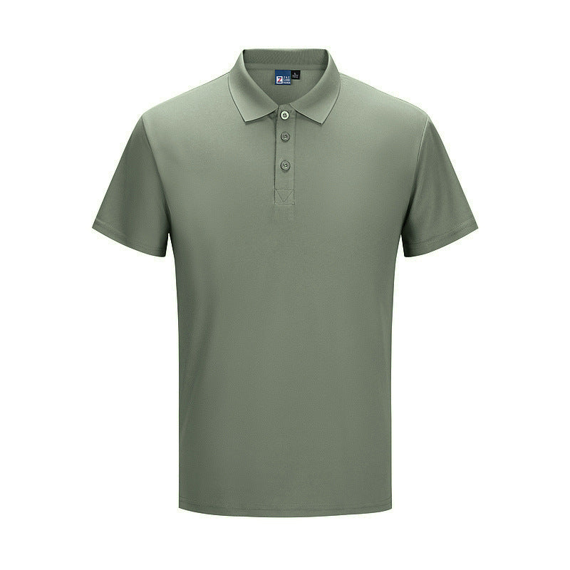 Chemise Homme Lapel POLO avec manches courtes