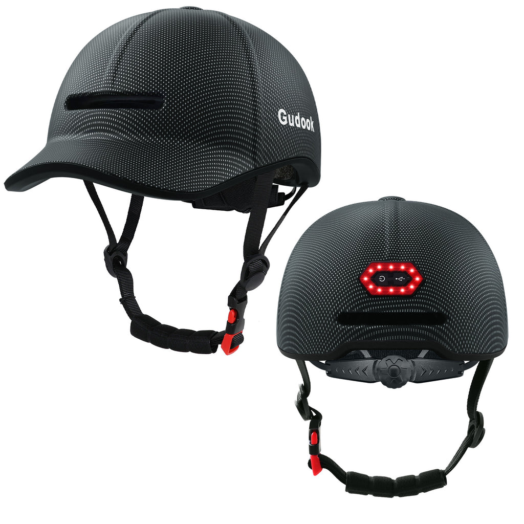 Lampe arrière rechargeable LED haut de gamme City Vélo récréatif Riding Cap Casque