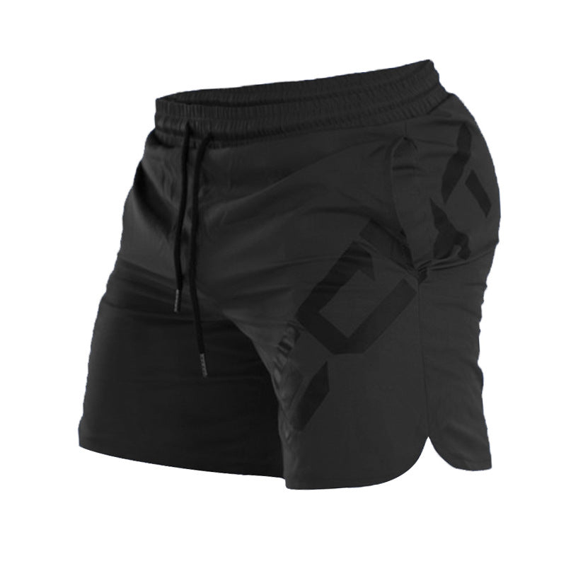 Elastic Thin Training Running Homme Casual Longueur du genou Short sportif d'été