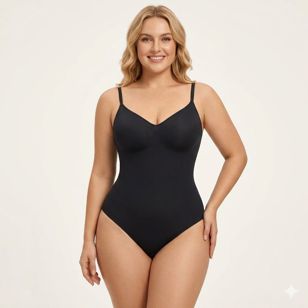 Sans couture Covered Bust Jumpsuit String Bodysuit Fit Comfort Slimming Womenswear 1 Respirant