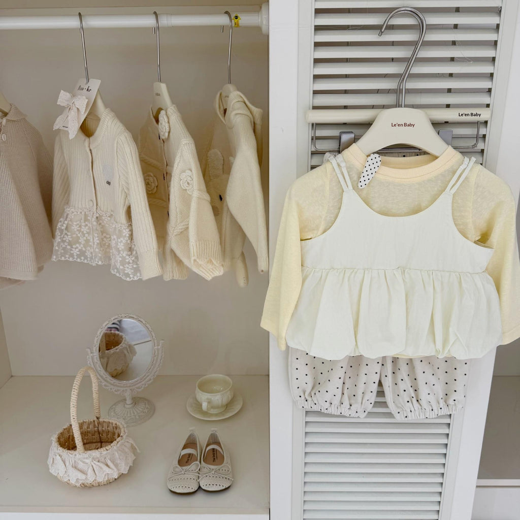 Camisole de bas et pantalons de trois pièces pour femmes