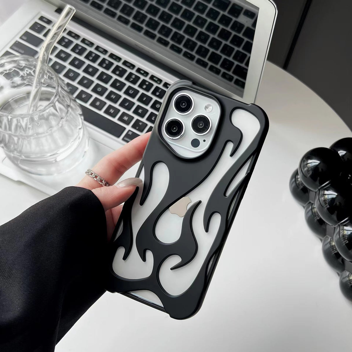 Cas téléphonique de dissipation de chaleur par électroplaquage