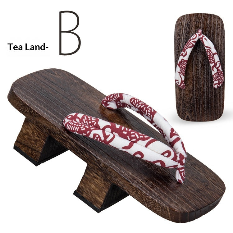 Flip-flops en bois massif de 5,5cm