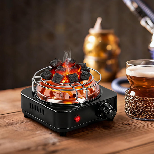 Brûleur de charbon électrique pour Hookah - 500W Chauffage rapide