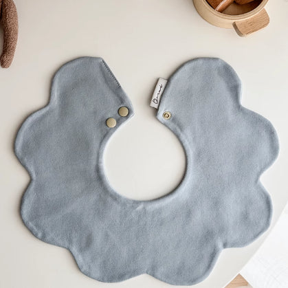 Super doux en coton peigné bébé tache de lait prévenir les pétales bib