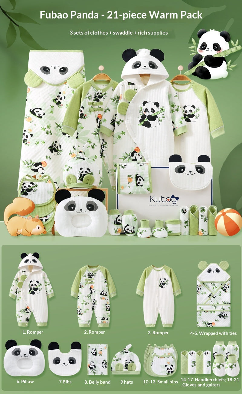 Boîte cadeau de vêtements pour bébé Ensemble de démarrage pour nouveau-nés