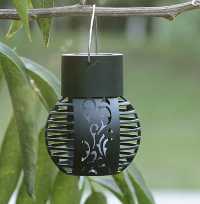 Solar Landelier Balcon Terrasse Disposition Simulation Flamme Lampe suspendue Extérieur Étanche G