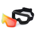 Gants de ski Double couche Gants anti-fog Protection des yeux