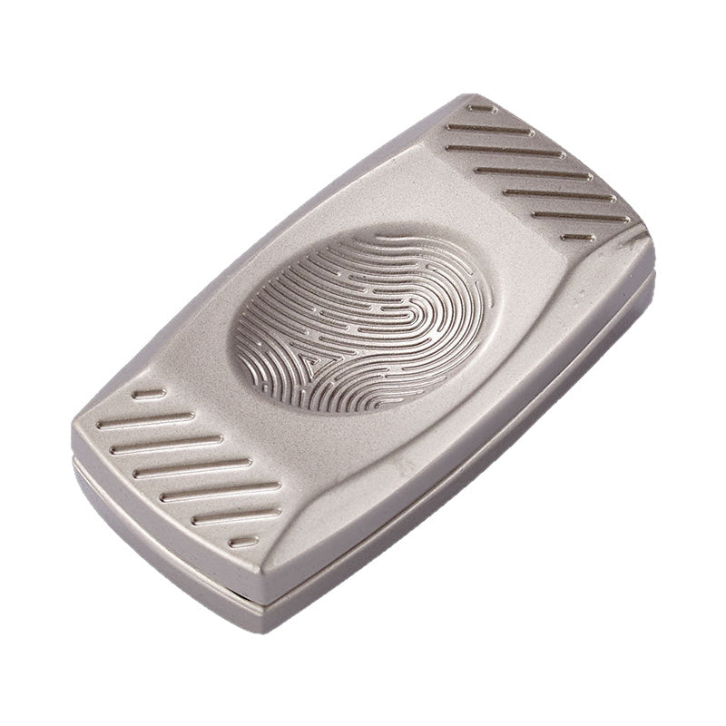 Décompression Toy Fingertip Gyro Push Card Magnétique Snap Coin