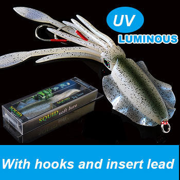 Lure de pêche au calmar bionique UV de haute mer