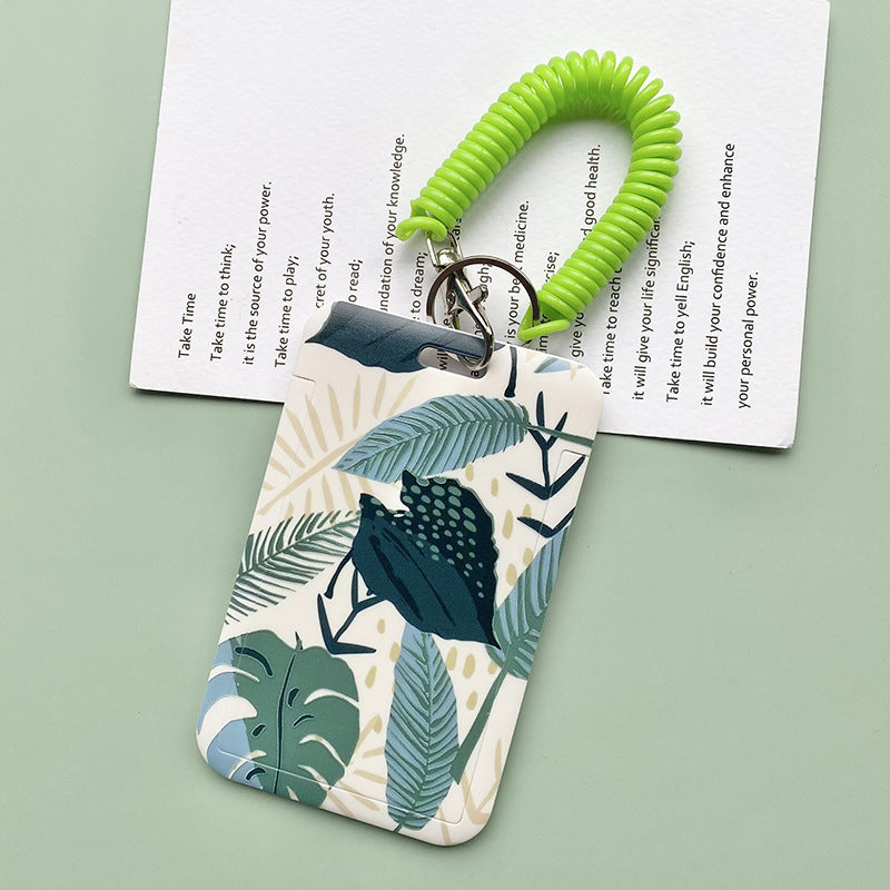 Série de plantes vertes Couverture de lanyard de mode simple