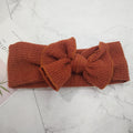 Autumn and Winter Baby Knitted Bow Headband