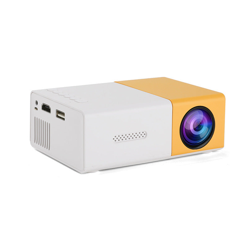 Projecteur mini-portable usine de projection Yg300 Petite Machine Jaune HD Accueil Recommander Pr
