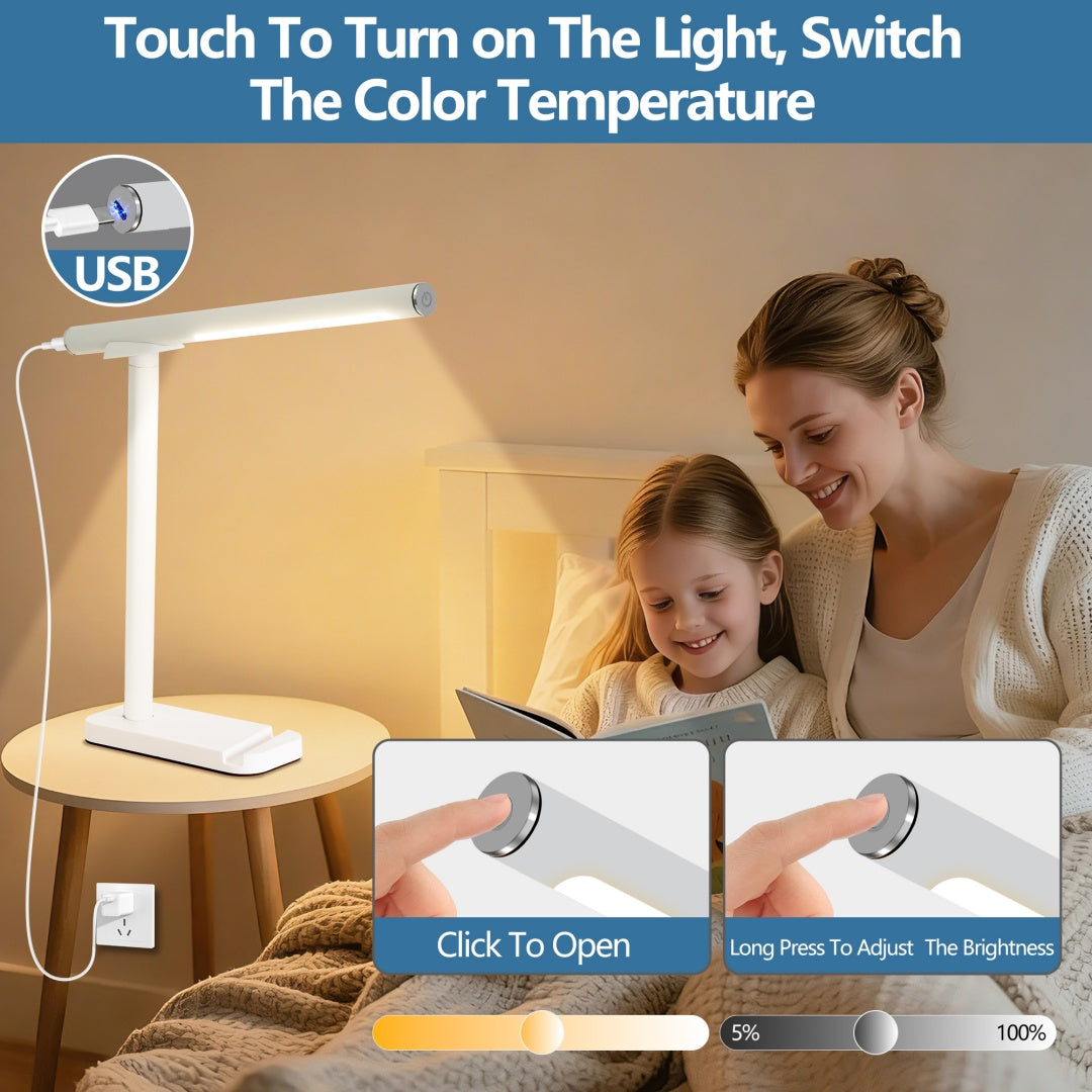 Lampe de bureau LED 360 réglable