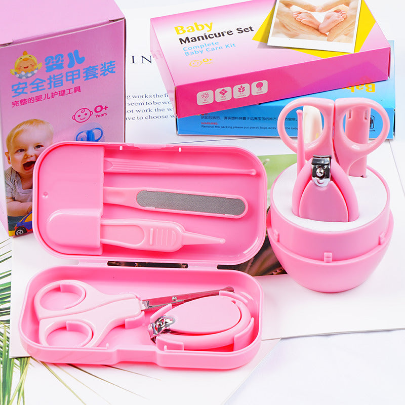Ensemble de ciseaux de soins pour bébé anti-pinch